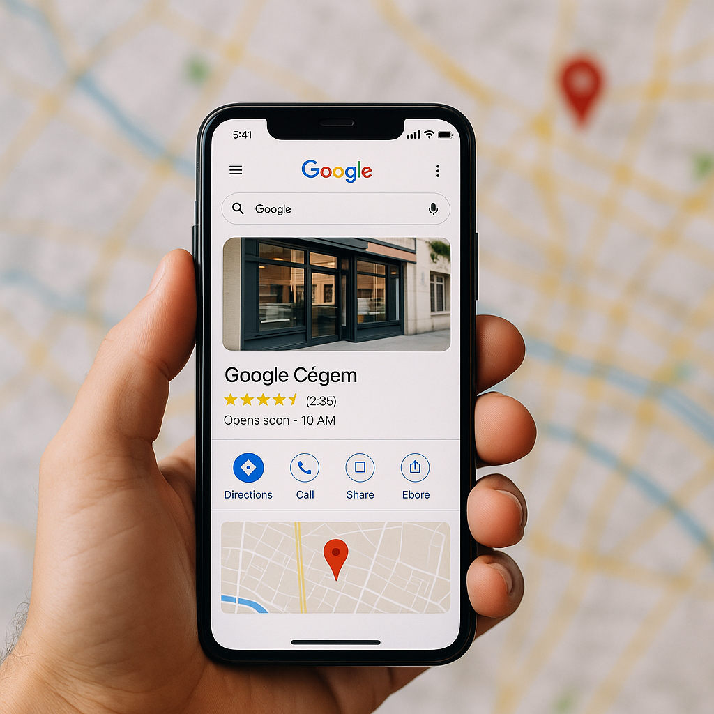 Google Cégprofil - lokalisseo.hu